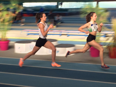 Championnats de France en Salle Ca-Ju : Juliette 5ème du 800m