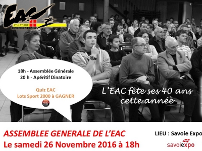 Assemblée Générale 26 Novembre 2016