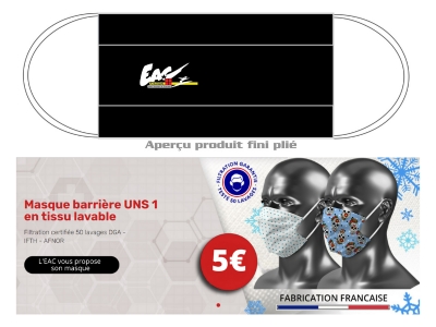 Le masque EAC arrive !!! vous l&#039;avez imaginé, nous l&#039;avons fait