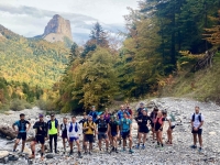 Le groupe trail en stage dans le Vercors