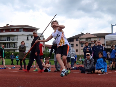 Doublé des jeunes chambériens au challenge Equip’Athlé