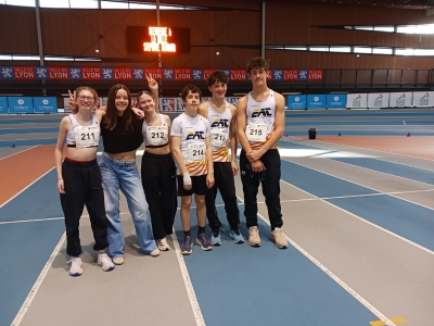 Nos Minimes clôturent de belle manière la saison hivernal à Lyon !