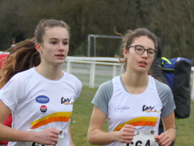 Championnats de France de cross à Plouay : Lou Cadars 13ème Cadettes