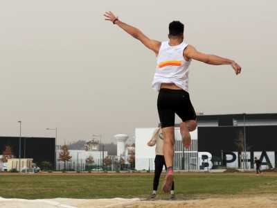 Entrainement mesurés sur 12 foulées maxi, Longueur et Triple