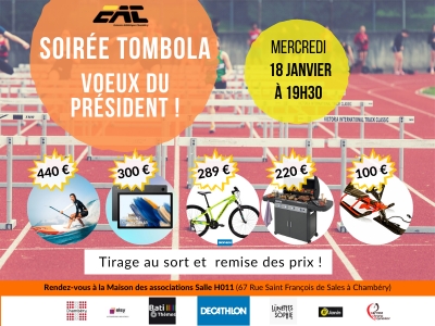 Vœux du président et soirée tombola